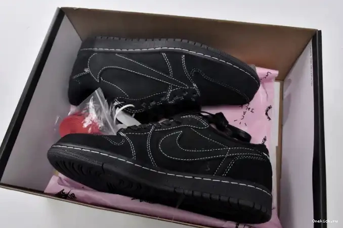 One Kick Jordan Air Phantom DM7866-001 Black Low Scott 1 Travis x OG 0523